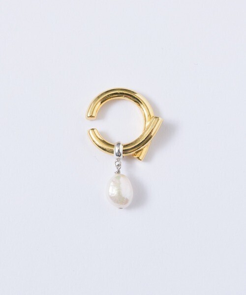 loni Bud 2way pearl ear cuff ring