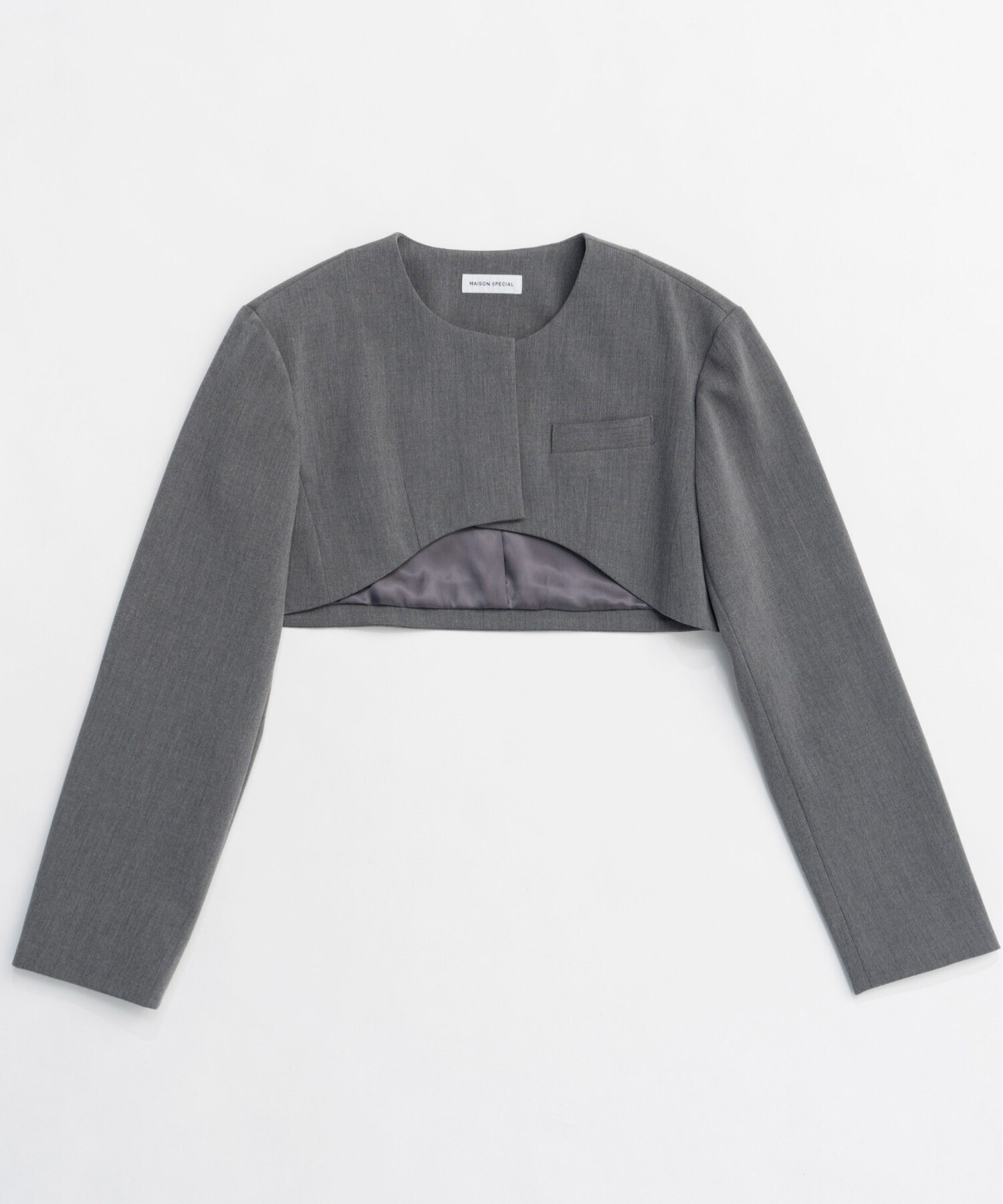 MAISON SPECIAL Suiting Bolero