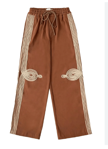 Song for the Mute APPLIQUE RELAXED LOUNGE PANT