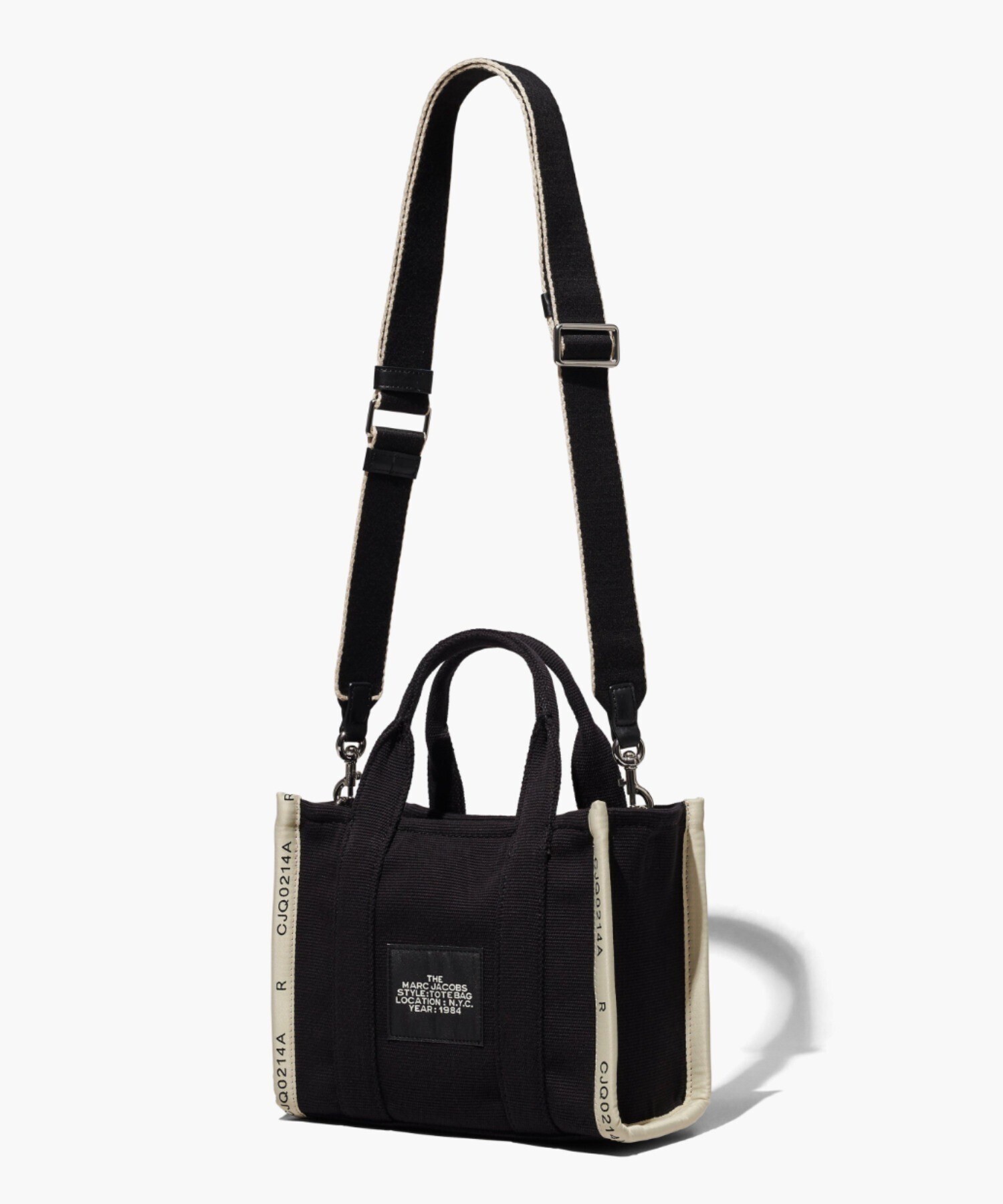 MARC JACOBS THE JACQUARD SMALL TOTE BAG