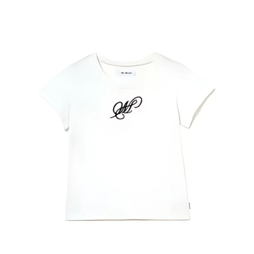 MELT THE LADY ”M”crew neck T-shirt