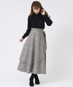 titty & Co. チェックレイヤードスカート