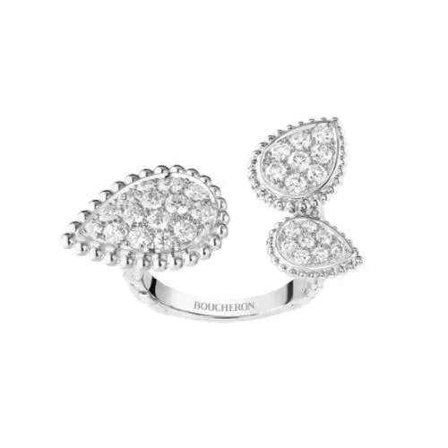 Boucheron SERPENT BOHÈME DIAMONDS セルパンボエム 3モチーフ リング