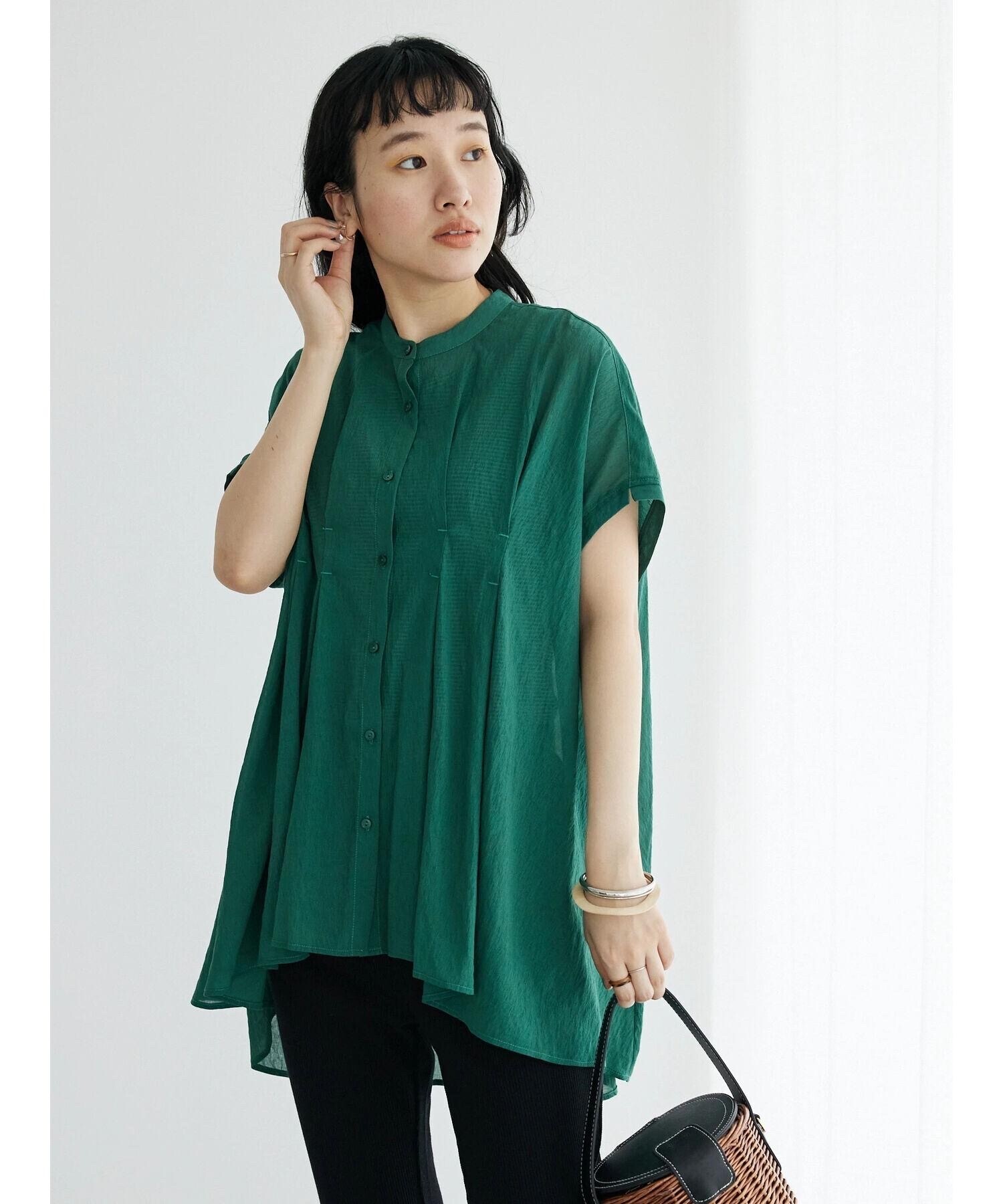 CRAFT STANDARD BOUTIQUE ヴィンテージボイルタックソデブラウス