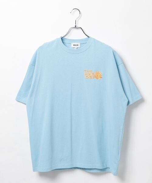 PBLIM 《UNISEX》ポスターフラワーTシャツ