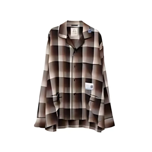 MIHARA YASUHIRO Check Pyjama Shirt
