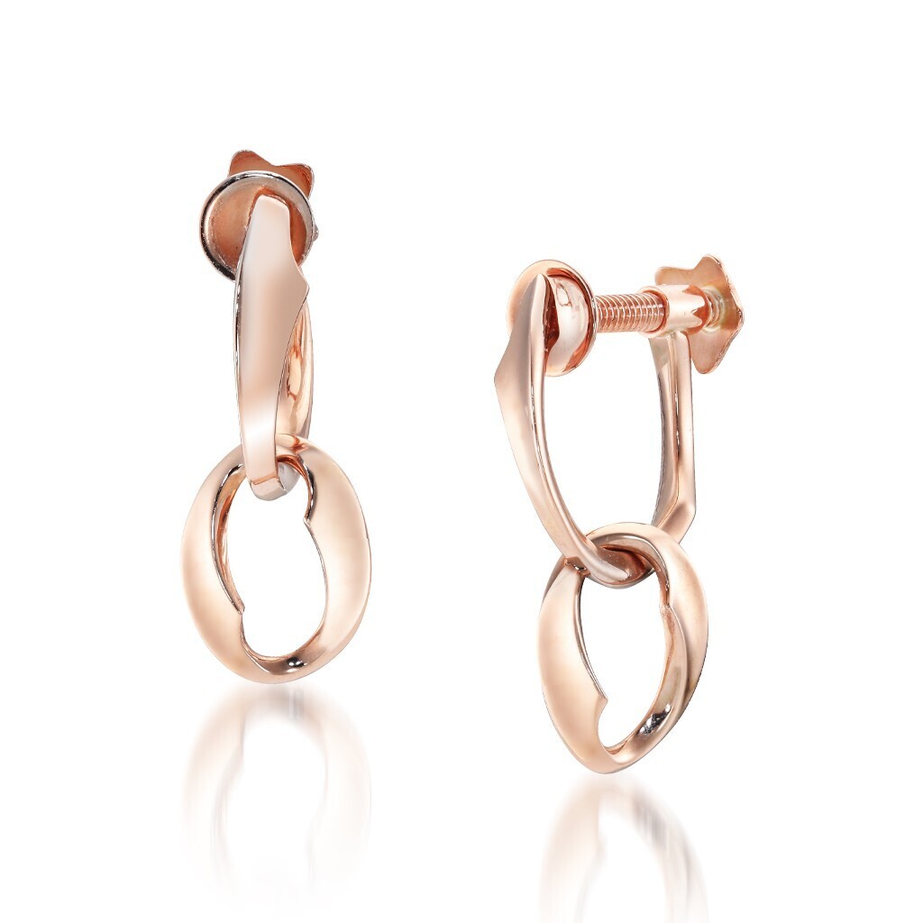 STAR JEWELRY K10 イヤリング SHOOTING STAR LINKS
