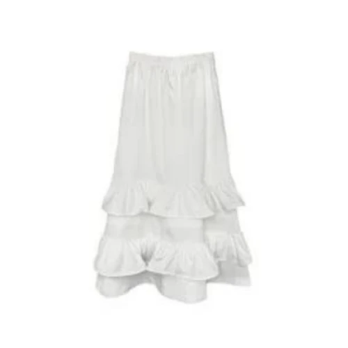 HONEY MI HONEY wire frill cotton long skirt