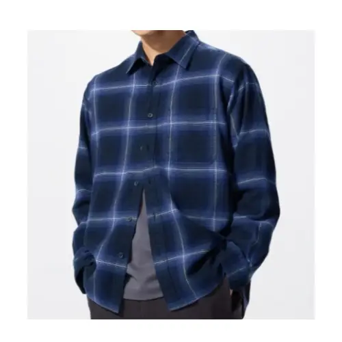 UNIQLO フランネルチェックシャツ