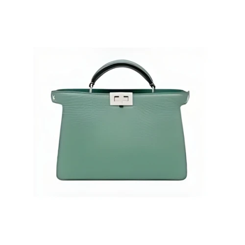 FENDI トスカーナグリーン レザー バッグ