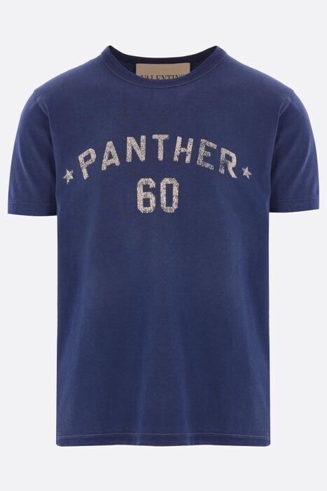 VALENTINO Valentino Garavani Cotton T-Shirt With Panther 60 Print