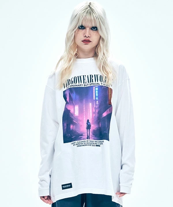 VIRGOwearworks Junk city girl メンズ Tシャツ
