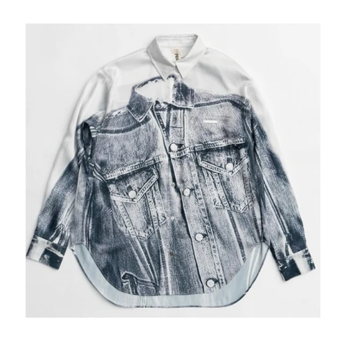 PRANK PROJECT デニムプリントシャツ / Denim Printed Shirt
