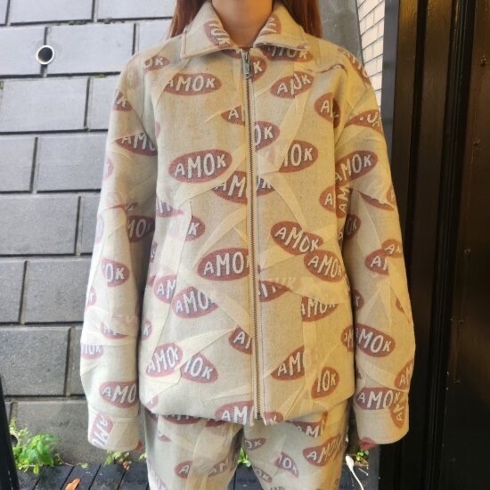 AMOK NEEDLE PUNCH BLOUSON