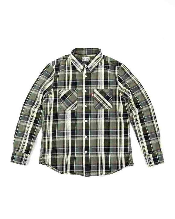 TMT VINTAGE HEAVY PLAID SHIRTS