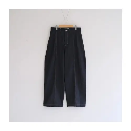 sage NATION WELT TROUSER RAW DENIM