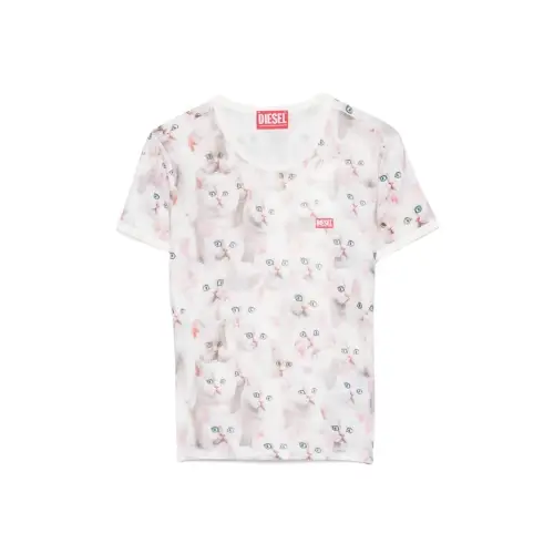 DIESEL プリント Tシャツ