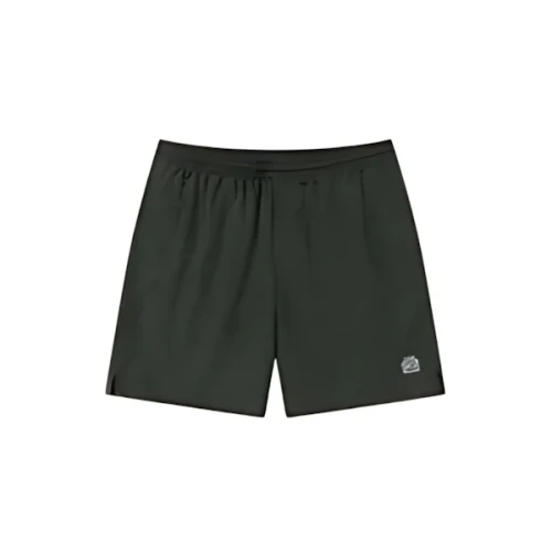 THE BLACK EYE PATCH OG LEOPARD NYLON SHORTS OLIVE
