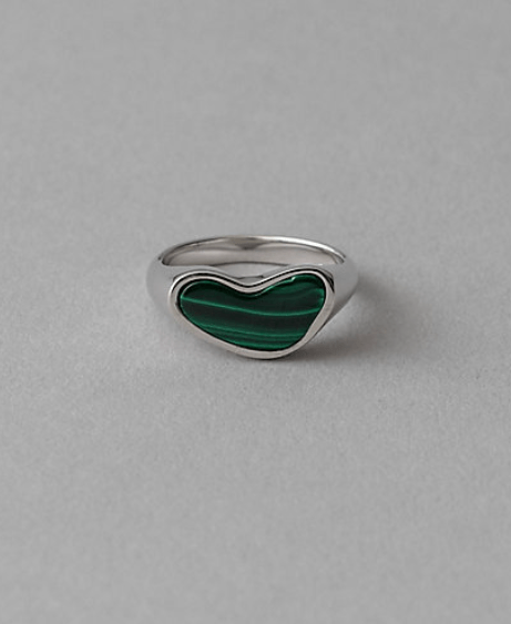 ete bijoux マラカイト タイト シマーリング