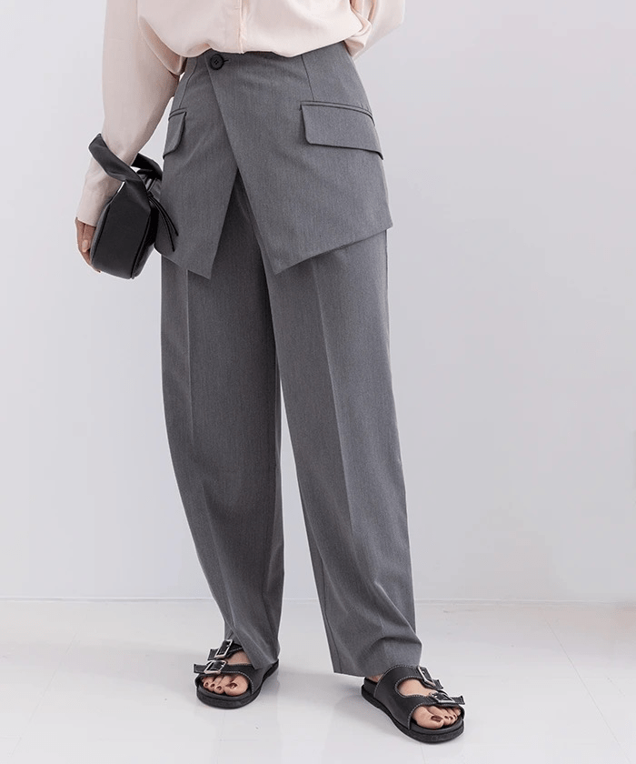 Jolie Mallette Corset Pair SemiWide Slacks