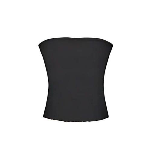 INSTANTFUNK Eyelet knit tube top