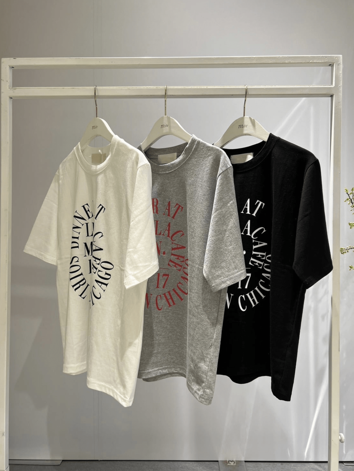 mite ガレッジ　logo tee