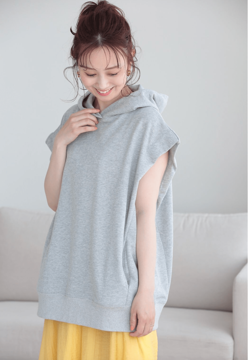 mite French sleeve hoodie pk