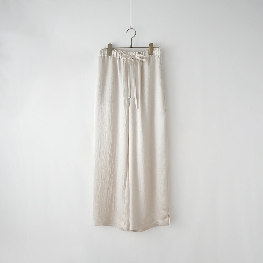 MANON SATIN SLIT PANTS