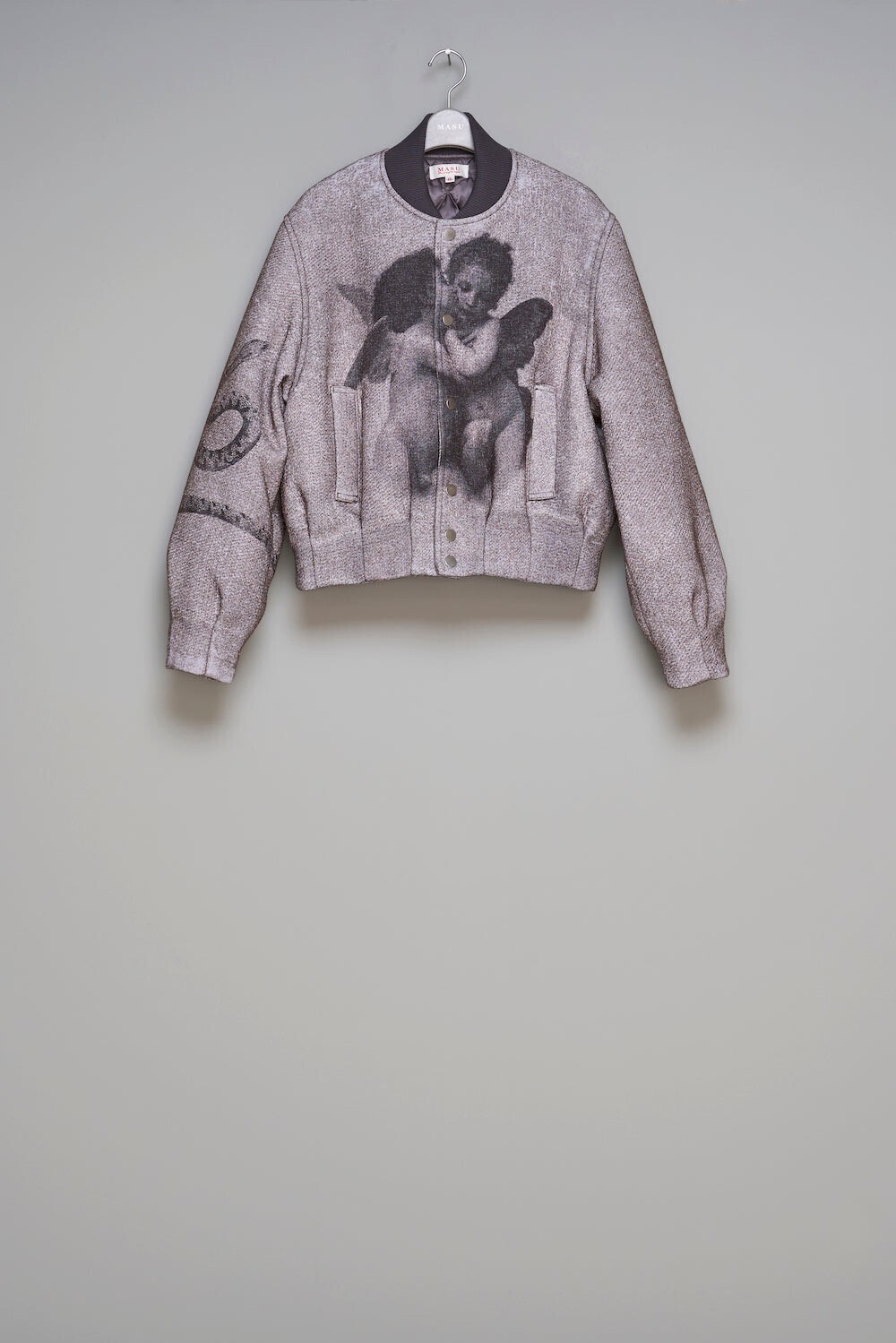 MASU ANGEL BOMBER JACKET - GRAY