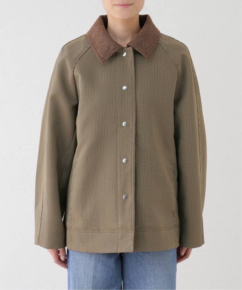 TODAYFUL Houndstooth Raglan Jacket