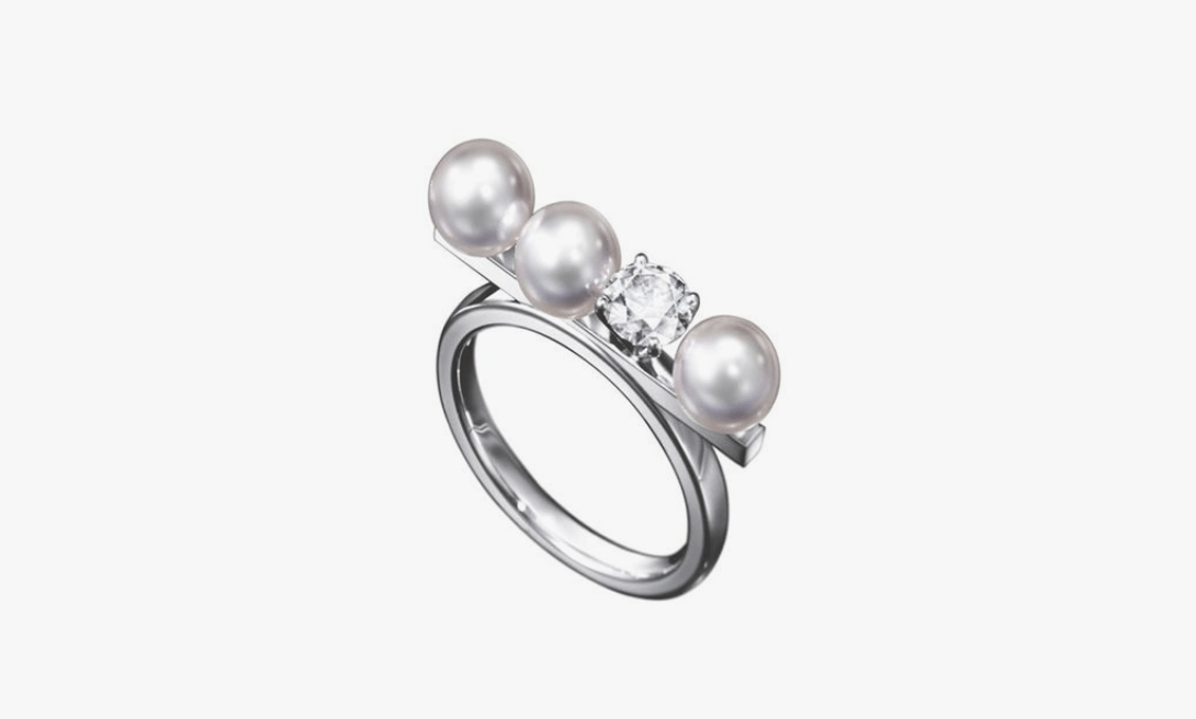 TASAKI バランス ダイヤモンド ソロ リング
