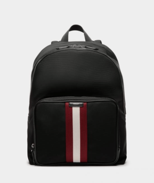 Bally Code バックパック ブラック ナイロン