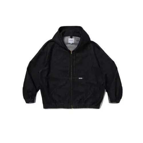 COOTIE PRODUCTIONS 12.5oz Denim Zip Up Hooded Jacket