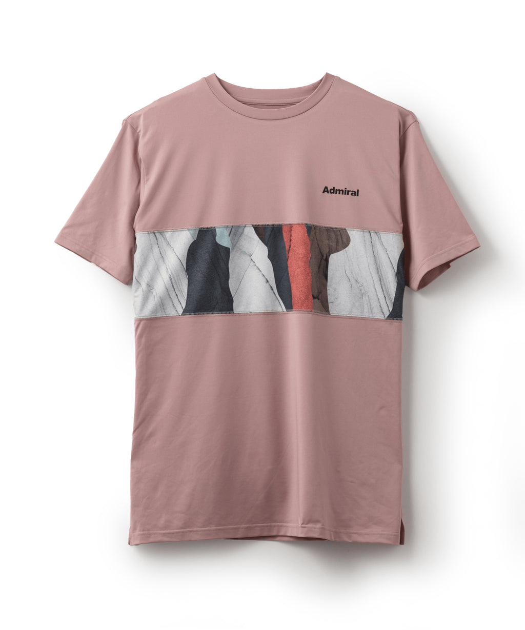 Admiral ブロッキングライングラフィックTEE ATMA401