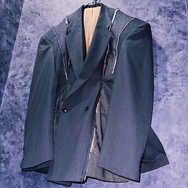 doppio "再構築" double docking 70's tuck design remake tailored jacket