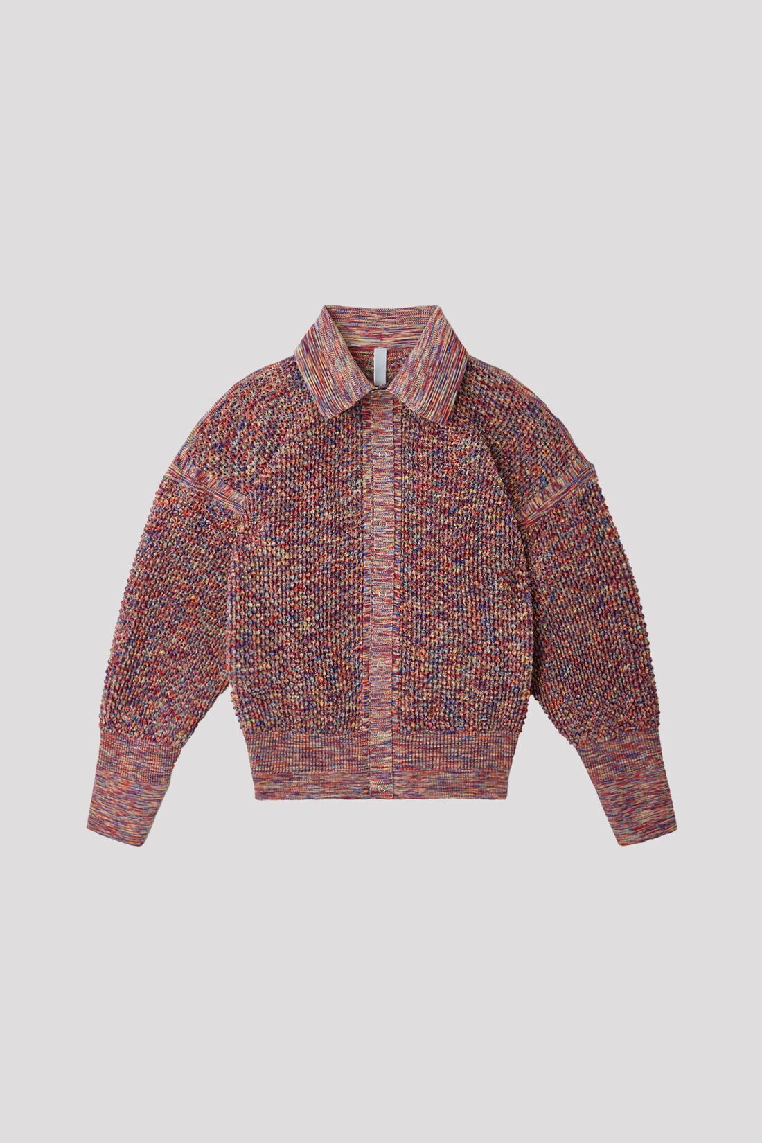 CFCL LATTICE KNIKAT STAND FALL COLLAR BLOUSON
