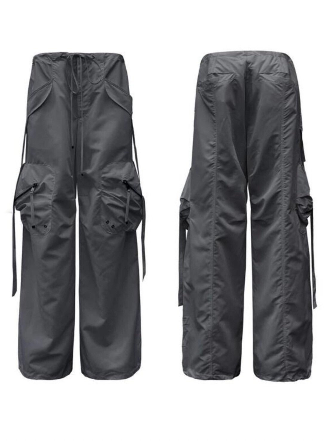 NACHE CONVEX TIE CARGO PANTS (UNISEX)