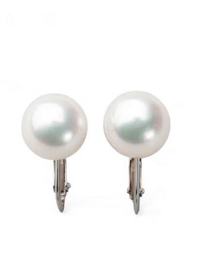 Pearl for Life オーロラ花珠真珠 イヤリング