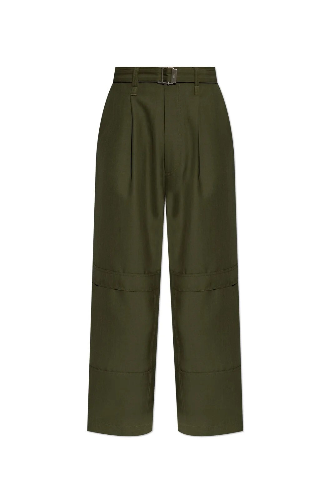 AMI AMI Belted Loose-Fit Trousers