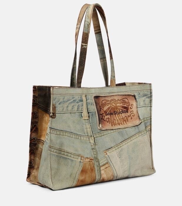 Acne Studios ロゴプリント トートバッグ
