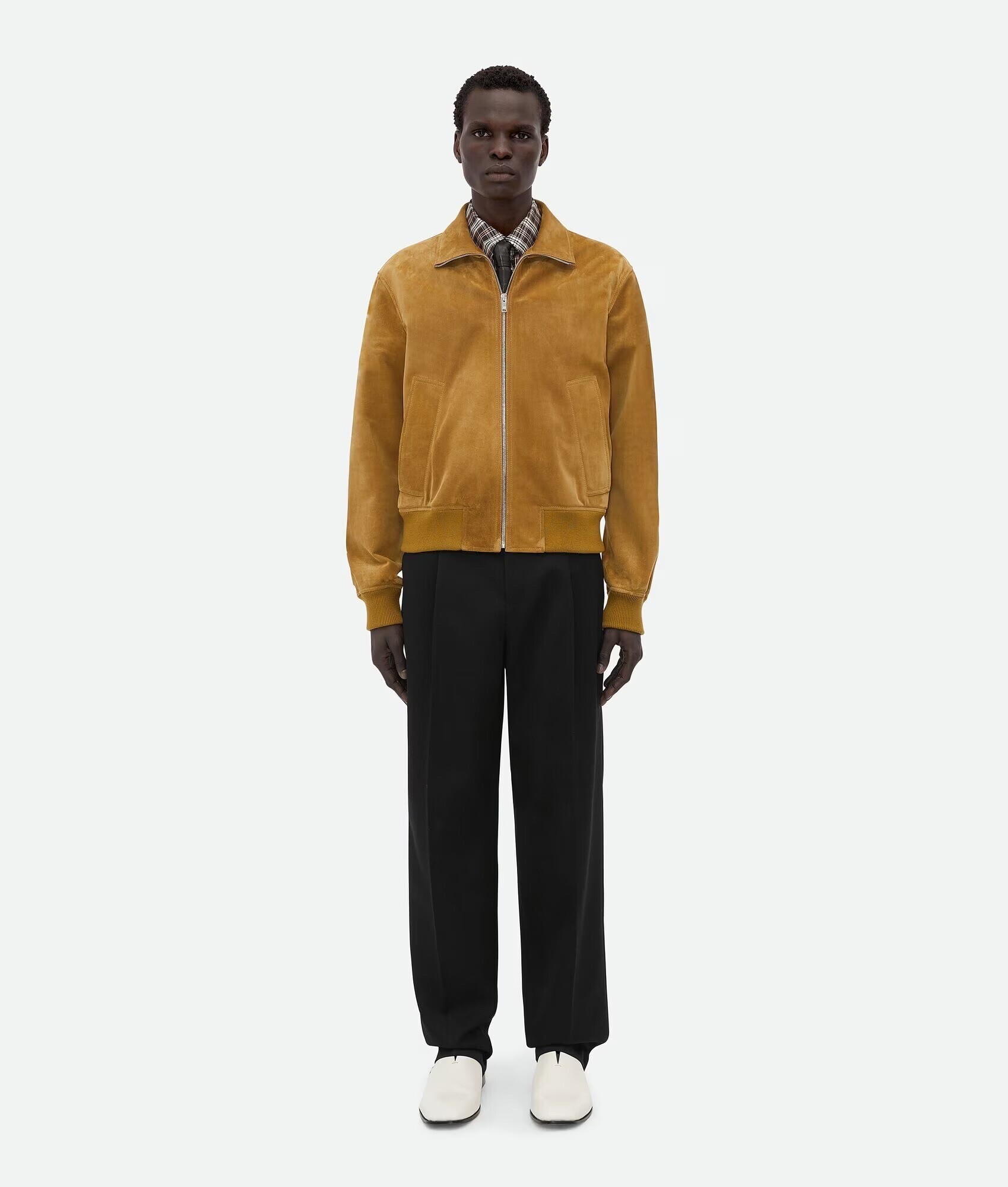 Bottega Veneta スエード レザー ブルゾン