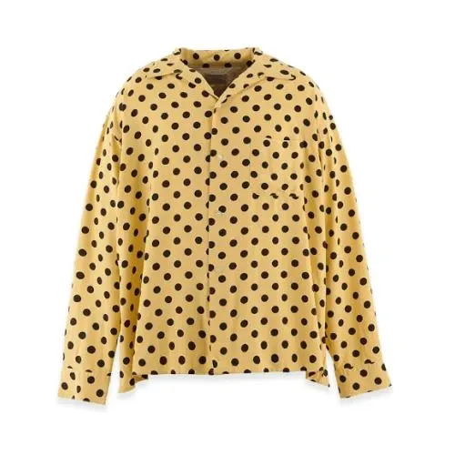 SAINT Mxxxxxx Rayon Shirt Dot "Yellow"