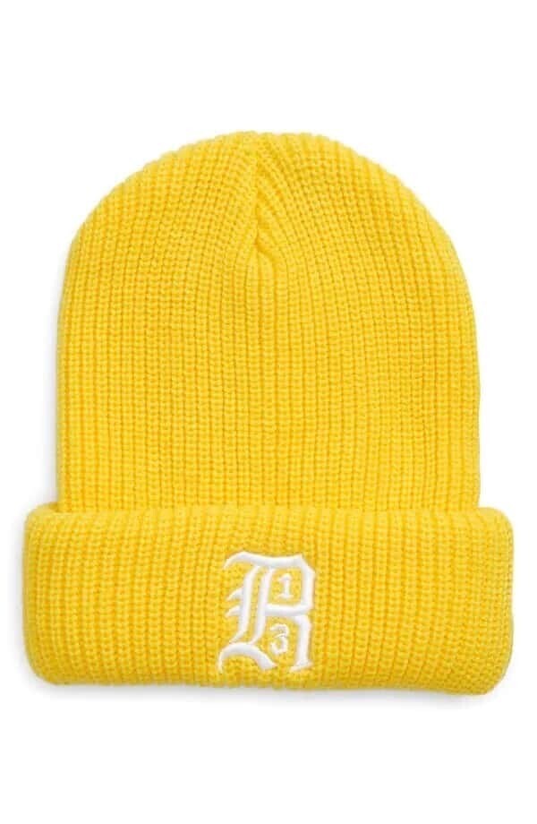 R13 Skully Logo Beanie