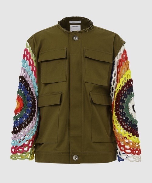 TENDER PERSON CROCHE SLEEVE BDU JACKET