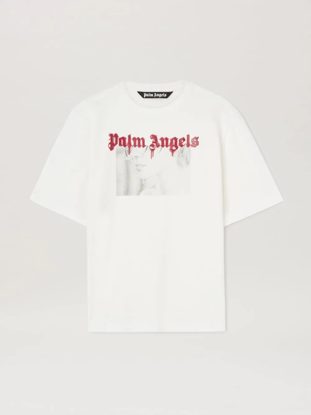 Palm Angels PORTRAIT PENCIL T-SHIRT