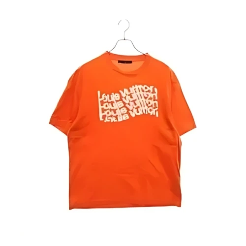 LOUIS VUITTON 3AW Short Sleeved Cotton T-Shirt