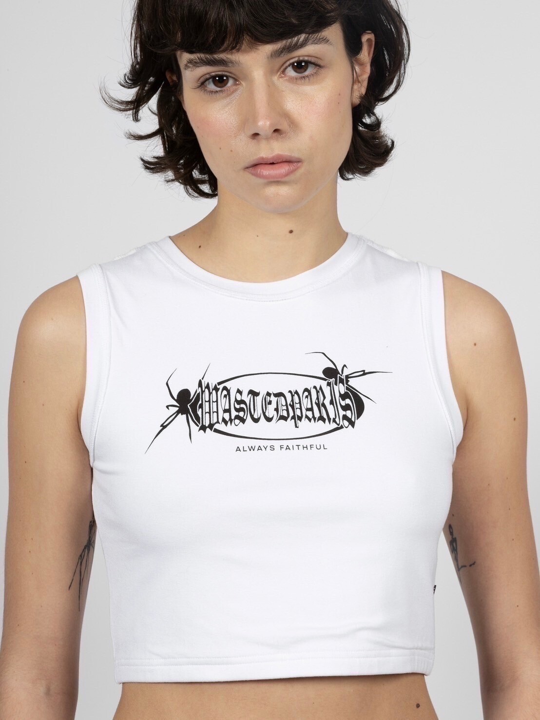 WASTED PARIS WM TANK TOP REVERSE BOILER
