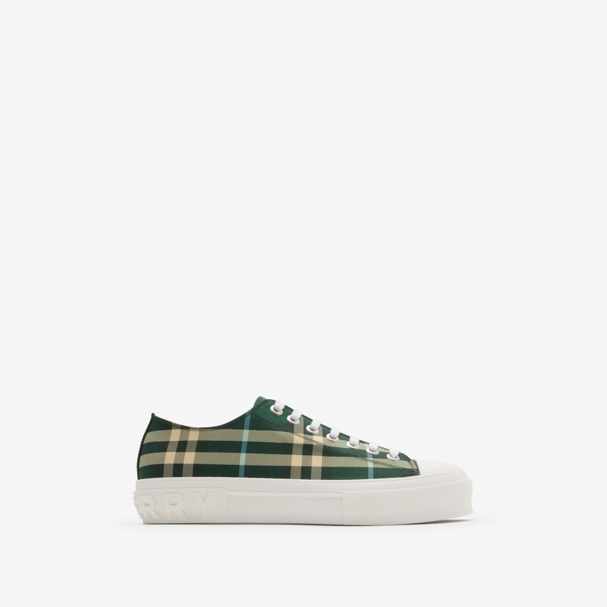 BURBERRY Check Nylon Blend SneakersPrice