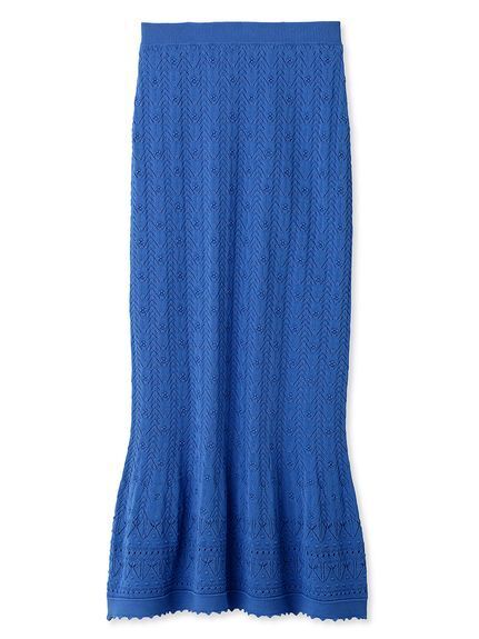 CELFORD クロッシェマーメイドニットスカート