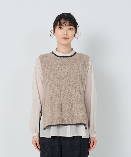 ADIEU TRISTESSE LAMOW配色アランベスト